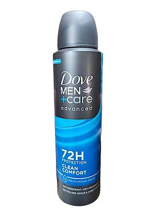 Антиперспирант dove clean comfort мужской аэрозоль 150 мл 4335