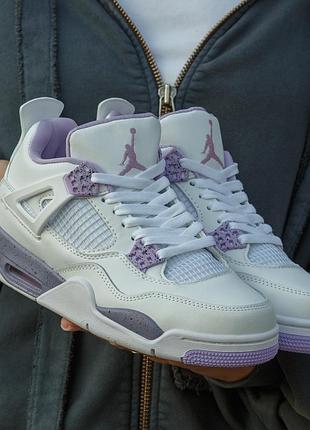 Кроссовки женские найк nike air jordan retro 4