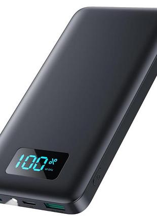Зарядное устройство power bank 13800 мач, ультратонкое и легкое, с жк-экраном, без упаковка, амазон германия