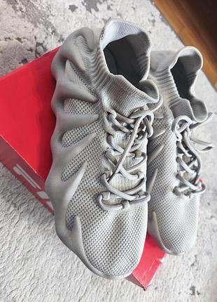 Кросівки чоловічі adidas yeezy boost 450 сірі