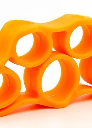 Эспандер-тренажер для пальцев и кистей easyfit gripflex ef-1907-5-or силиконовый тренажер 5 кг оранжевый