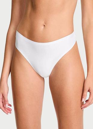 Гладкие трусики тонг flex victoria’s secret с логотипом