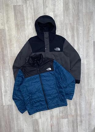 Куртка від the north face hyvent 3в1 з рідним підкладом