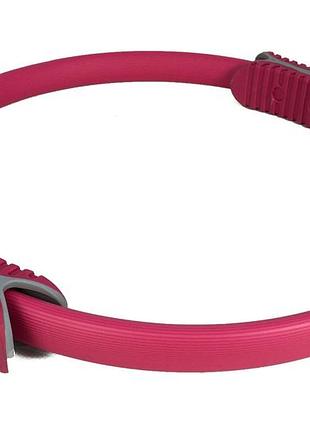 Кольцо для пилатеса easyfit ef-1850-p (обруч) ø40 см розовый