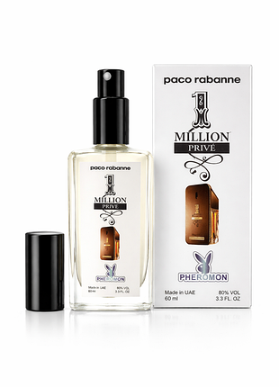 Мужской парфюм paco rabanne 1 million prive пако941 1 миллион прайв с феромонами 60 мл тестер