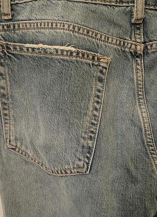Джинсы zara с лампасами 6
