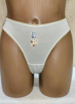 Красивые трусики l-xl коттон 4