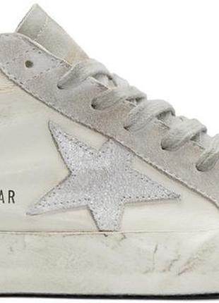 Кросівки golden goose mid star білі