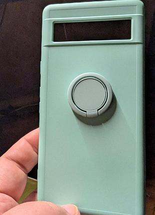 Чохол google pixel 7a з кільцем-підставкою