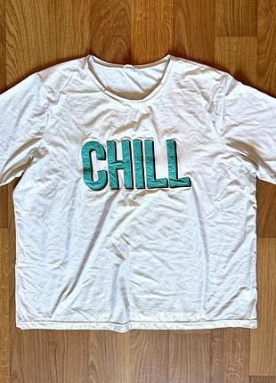 Футболка серебро серебряное напыление chill river island