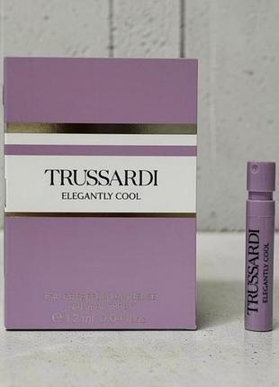 Trussardi elegantly cool парфумована вода пробник 1.2 мл