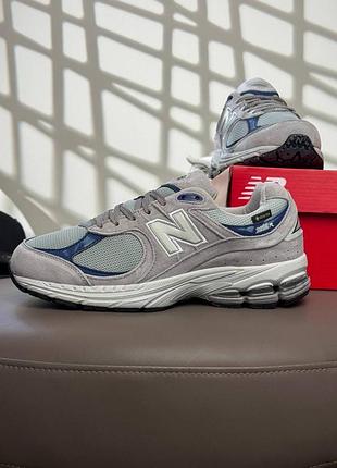 Водонепроникні кросівки new balance 2002r x jjjjound gtx grey navy
