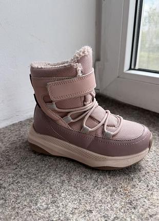 Черевики для дівчинки h&m рожеві зимові водонепроникні 26 розмір
