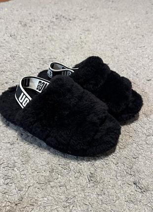 Уггі жіночі ugg чорні, довжина устілки 23 см