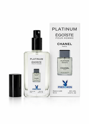 Мужской парфюм chanel egoiste platinum шанель эго-йст платинум с феромонами 60 мл тестер