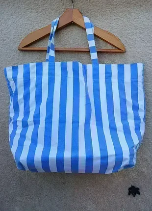 Пляжна сумка💙🤍💙🤍 2