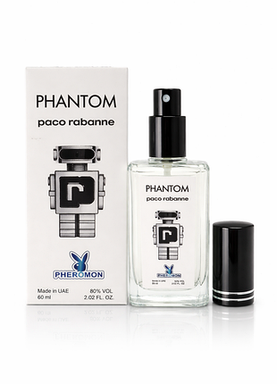 Мужской парфюм paco rabanne phantom пако941ант фантом с ферромонами 60 мл тестер