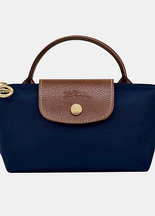 Longchamp le pliage xs navy blue сумка лонгчамп темно синяя