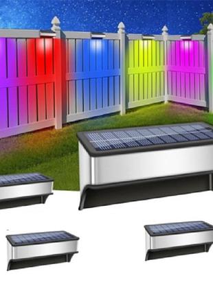 Светильник садовый rgb, уличный настенный светильник / водонепроницаемый multi