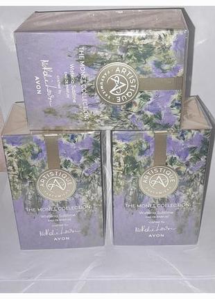 Парфумована вода artistique avon the monet collection wisteria sublime 50 мл для жінок