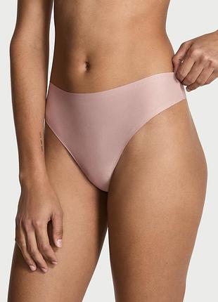 Гладкие трусики тонг flex victoria's secret с логотипом