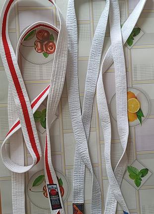 Пояса для восточных единоборств (калатое, дзюдо)
