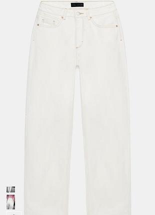 Джинси жіночі zara молочні