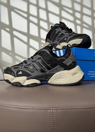 Водонепроникні кросівки adidas xlg runner deluxe gtx grey black beige