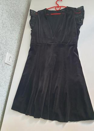 Платье платье zara бархат