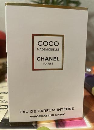 Chanel coco mademoiselle eau de parfum intense пробник парфумована вода 1,5 мл оригінал
