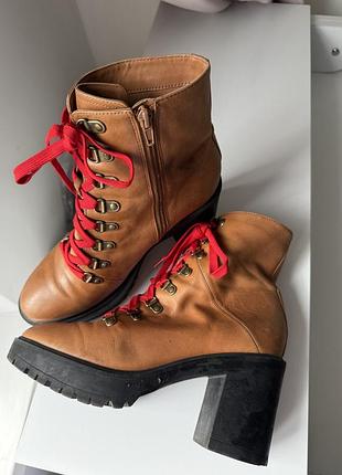 Шкіряні ботильйони черевики steve madden royce bootie (оригінал, р. 41.5)