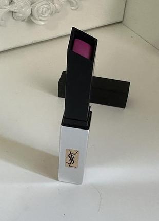 Помада для губ yves saint laurent rouge pur couture slim sheer matte №104 матова рожева