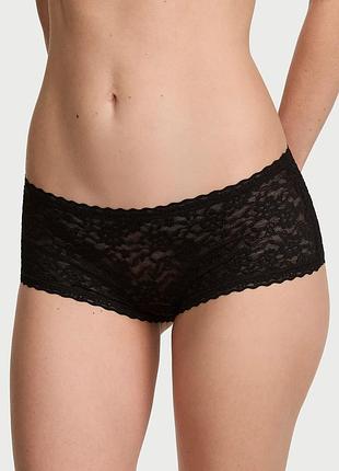 Кружевные трусики-шортики victoria’s secret