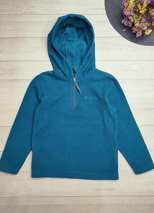Флиска mountain warehouse с капюшоном 5-6 лет