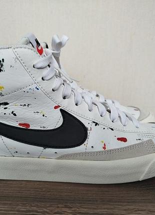 Кросівки жіночі nike високі білі, розмір 38, шкіра