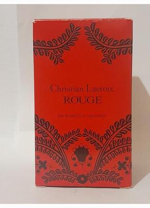 Парфумована вода avon christian lacroix rouge 50 мл для жінок