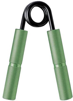 Еспандер кистьовий easyfit hand grip pro металевий ,опір 91 кг,зелений ef-1902-200