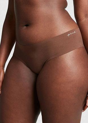 Женские бесшовные трусики чики victoria's secret pink