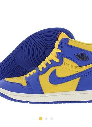 Кросівки хайтопи air jordan 1 retro high og "reverse laney" р 31 уст 19,5 см