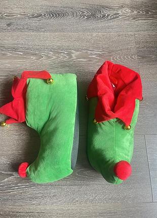 Тапки гном ельф троль на дорослого тапочки