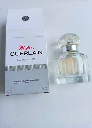 Жіноча туалетна вода mon guerlain eau de toilette guerlain  франція у флаконі об'ємом 30 мл