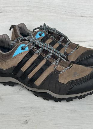 Треккинговые кожаные кроссовки adidas kumacross gore-tex на мембране