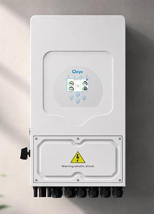 Гібридний інвертор deye sun-6k-sg05lp1-eu-am2-p 6000 вт, 1 фаза, 48 в