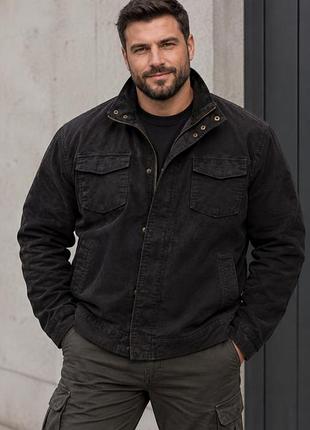 Мужская куртка stone bay (rhode island), размер 3xl (xxxl) - милитари/workwear стиль