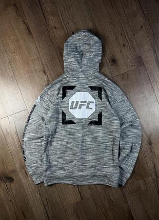 Зіпка зіп-худі reebok ufc octagon graphic hoodie full zip