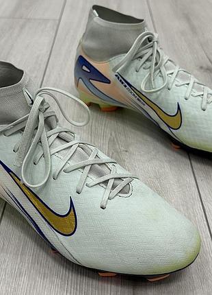 Футбольные бутсы nike air zoom mercurial superfly 10 academy mg (27 см)