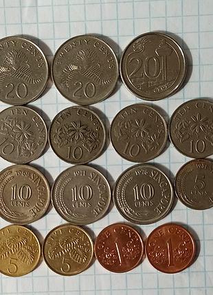 Сінгапур набір монет