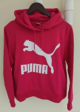 Жіноче худі puma рожеве розмір l