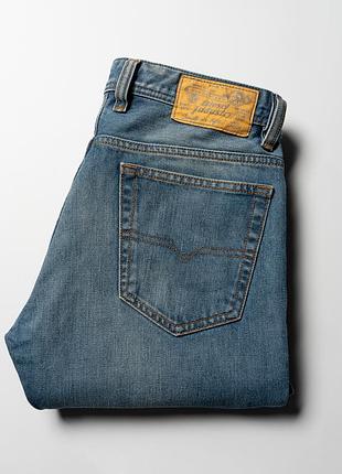 Diesel industry viker regular straight wash denim jeans [pmh017443]