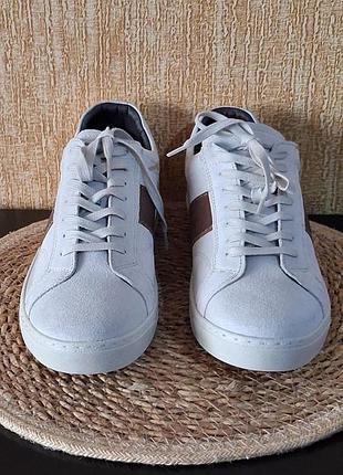 Чоловічі кросівки bruno magli off white(оригінал) розмір 43,5,нат.замш,нові.